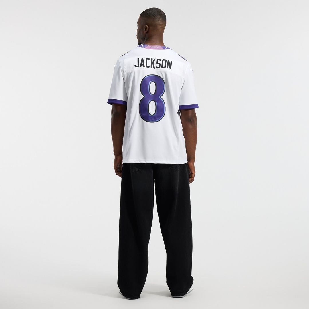 Lamar Jackson Baltimore Ravens Nike Vapor F.U.S.E. Stitched Limited Jersey - Purple