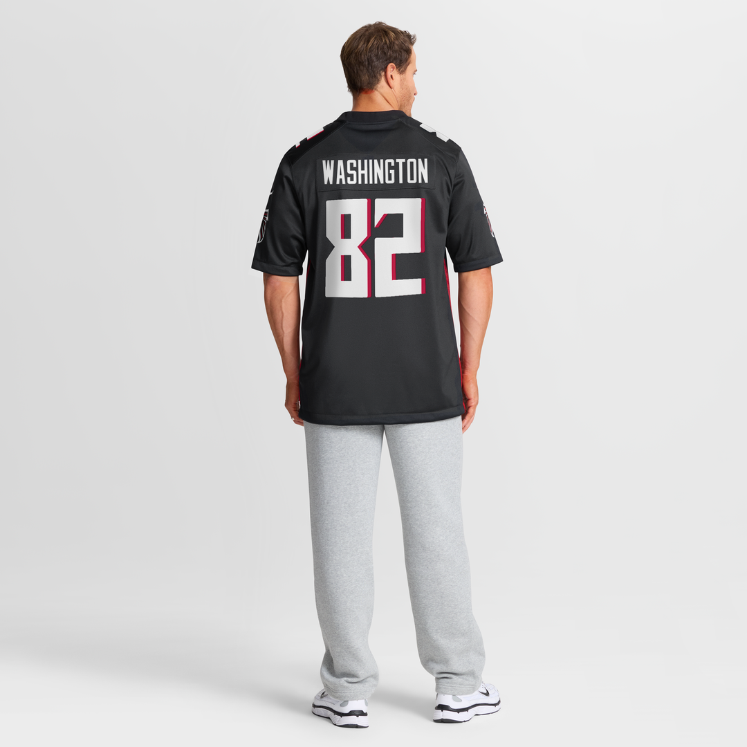 Casey Washington Atlanta Falcons Nike Team Game Jersey -  Black