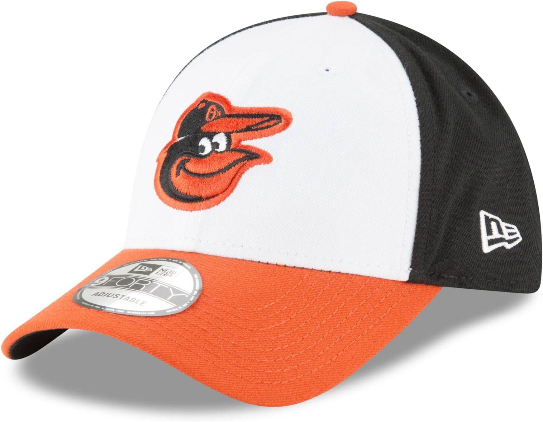 Men s Baltimore Orioles The League 9FORTY Adjustable Home Cap Official Team Hat Sports Fan Cap Official NFL Team Hat Football Fan Cap