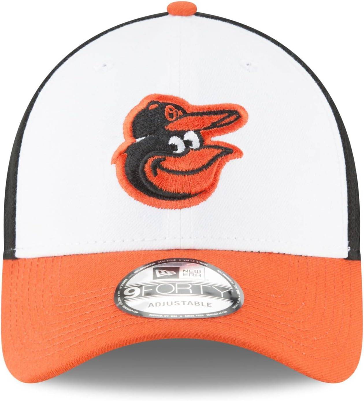Men s Baltimore Orioles The League 9FORTY Adjustable Home Cap Official Team Hat Sports Fan Cap Official NFL Team Hat Football Fan Cap