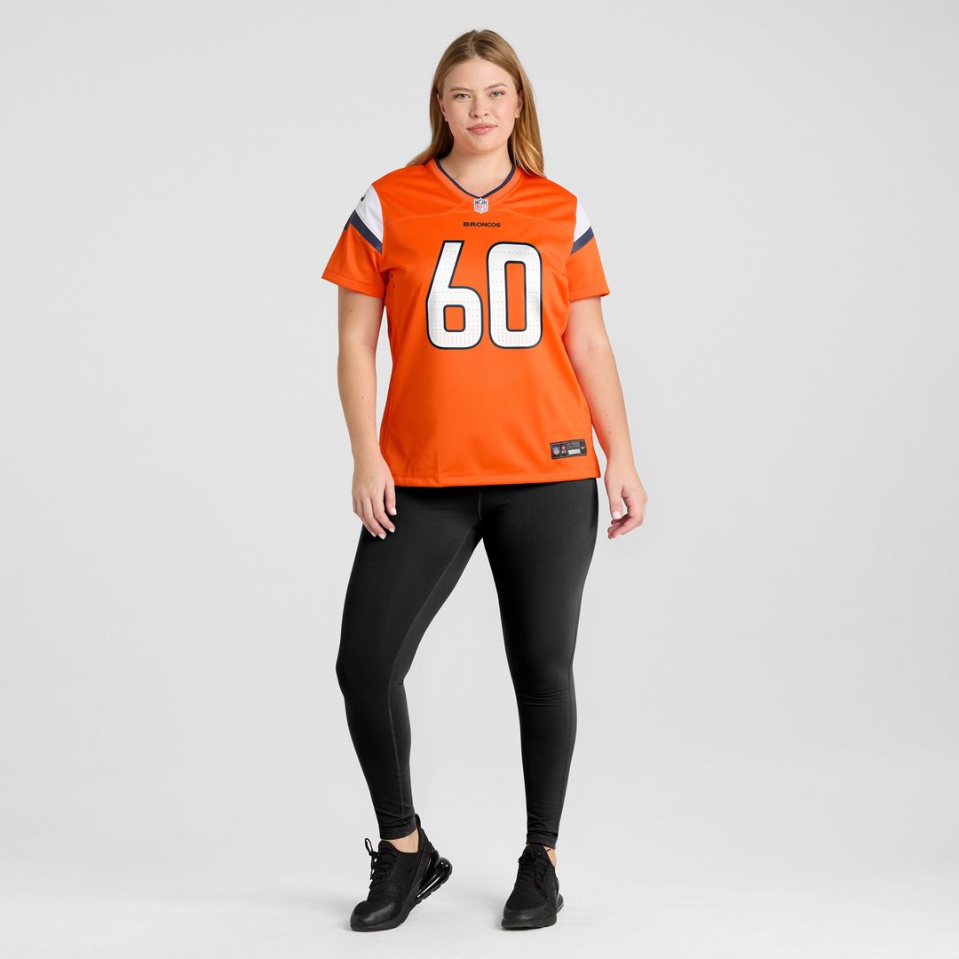 Luke Wattenberg Denver Broncos Nike Women's Team Game Jersey -  Orange