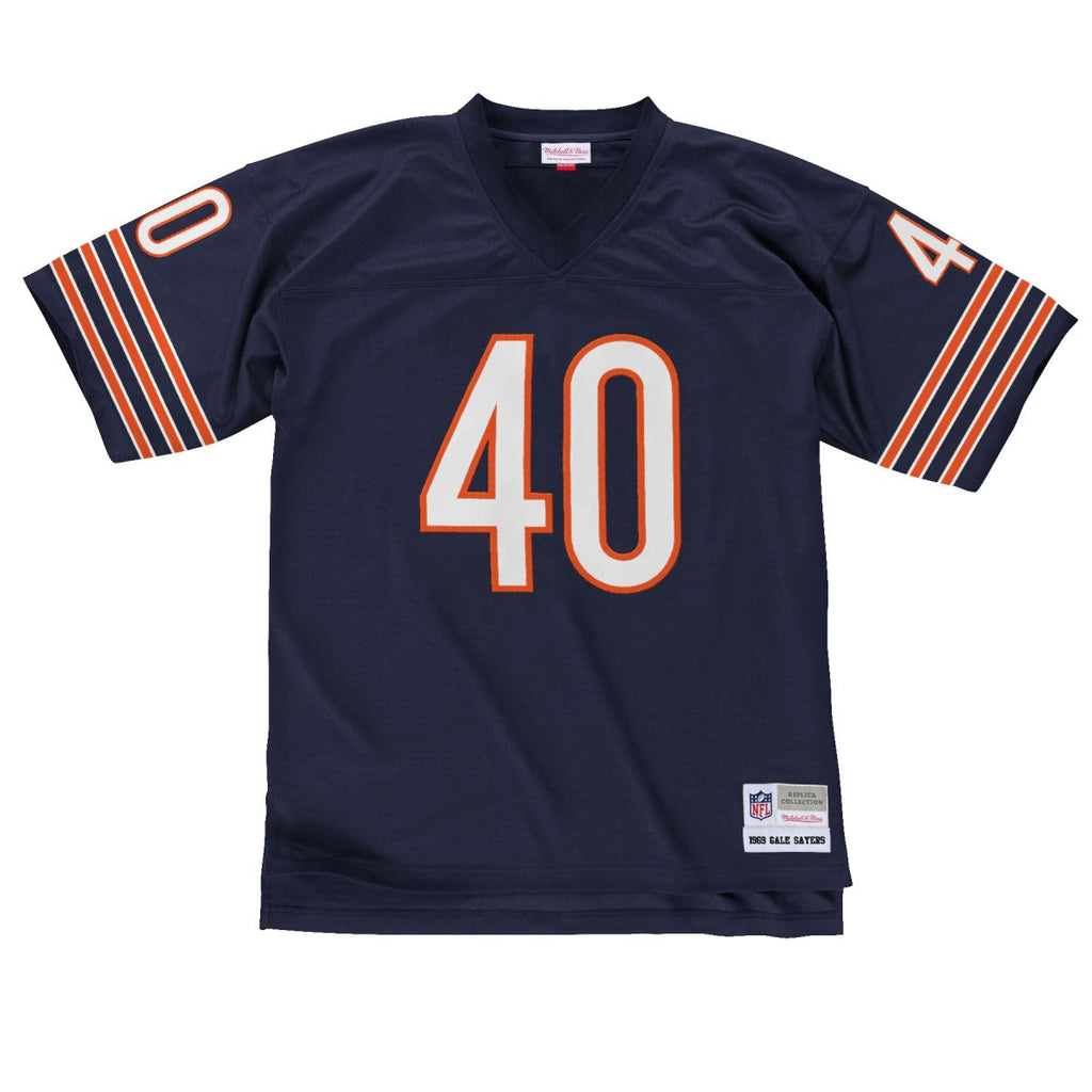Mens Chicago Bears Gale Sayers Mitchell & Ness Navy 1969 Legacy Replica Jersey