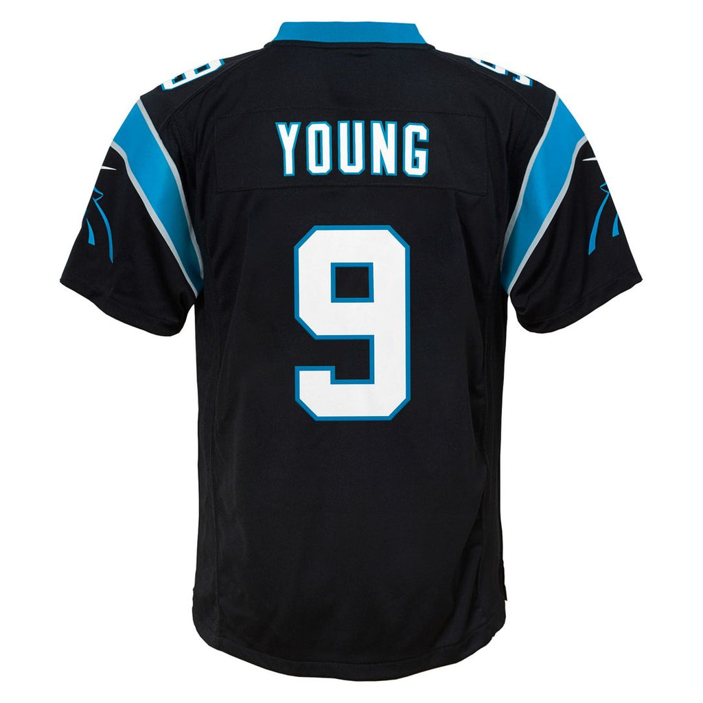 Bryce Young Carolina Panthers Nike Youth Game Jersey - Black