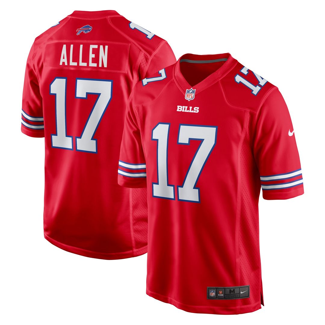 Josh Allen Buffalo Bills Nike Team Game Player Jersey - Royal