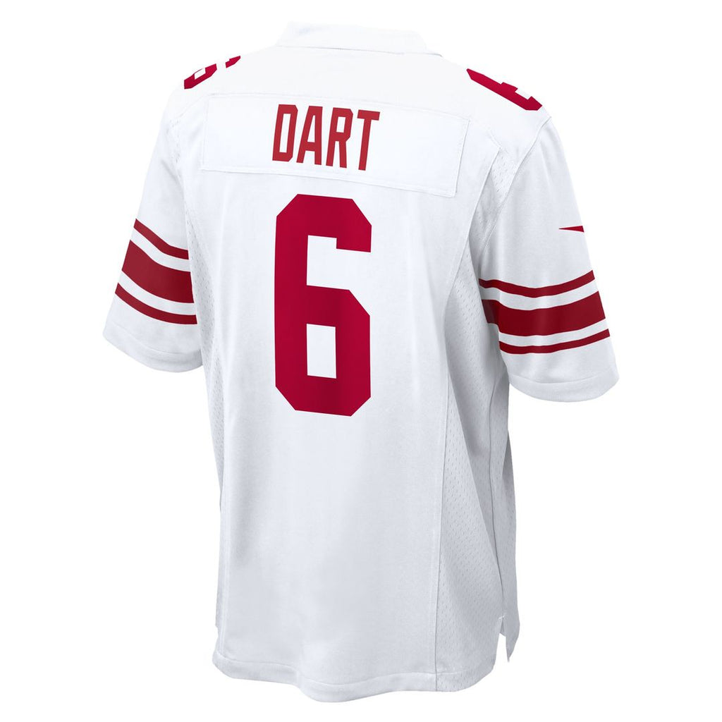 Jaxson Dart New York Giants Nike  Game Jersey - White