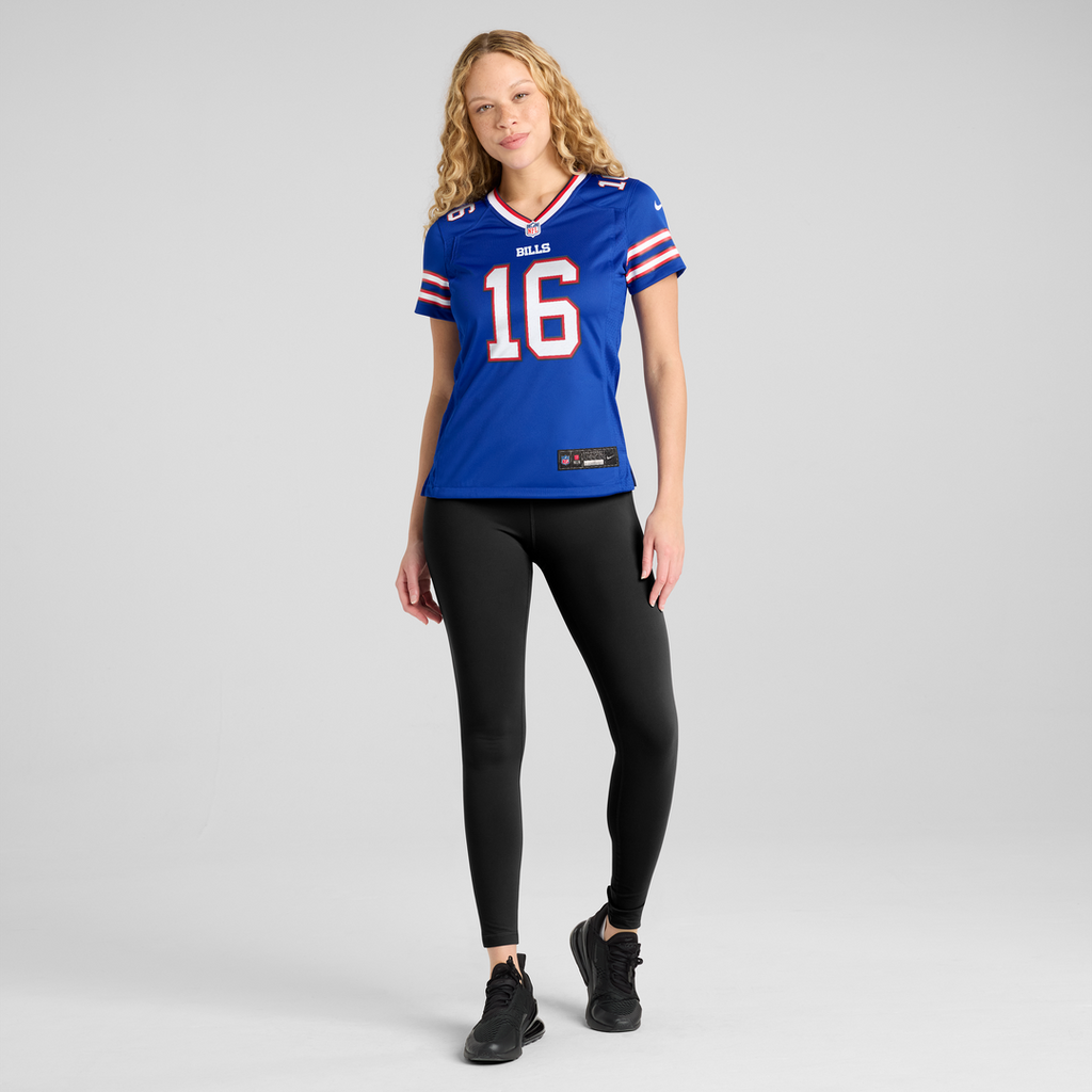 Tyler Bass Buffalo Bills Nike Women's Team Game Jersey -  Royal