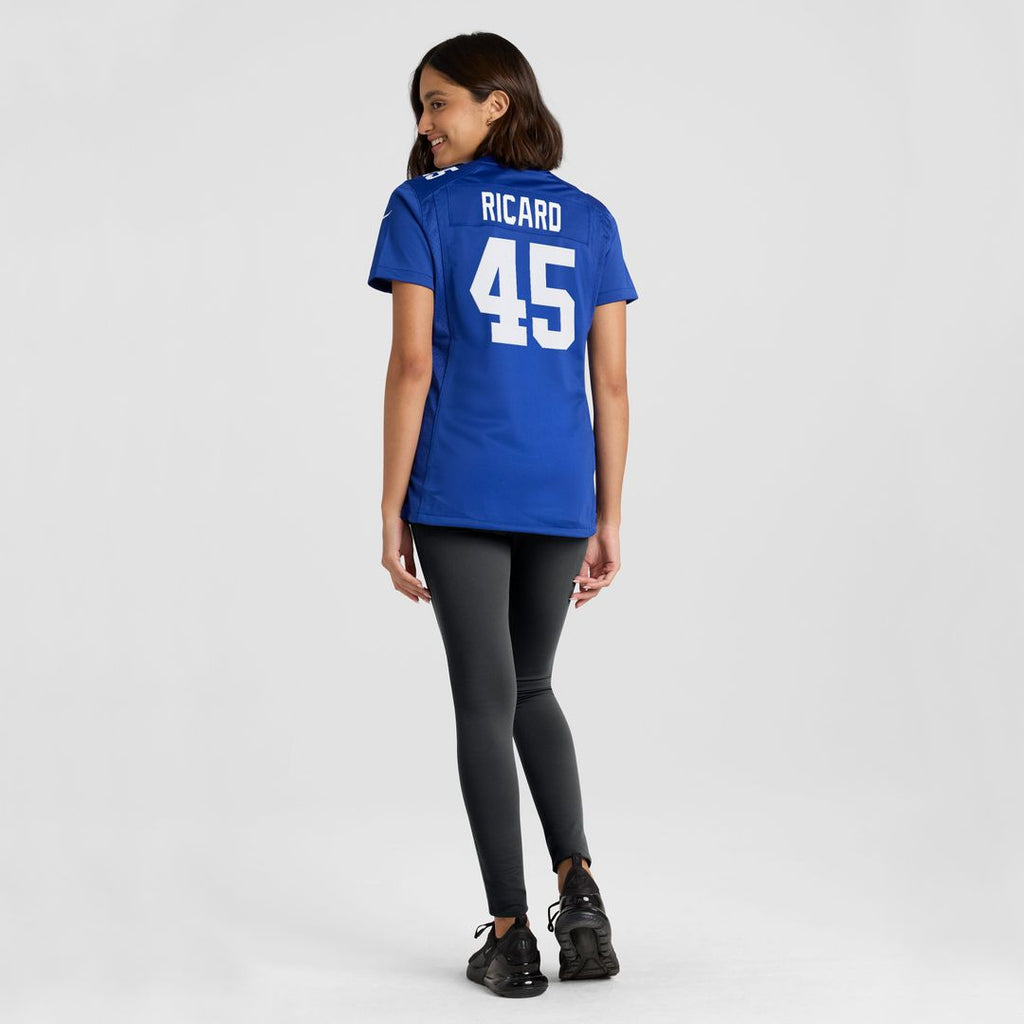 Patrick Ricard New York Giants Nike Women's Team Game Jersey -  Royal
