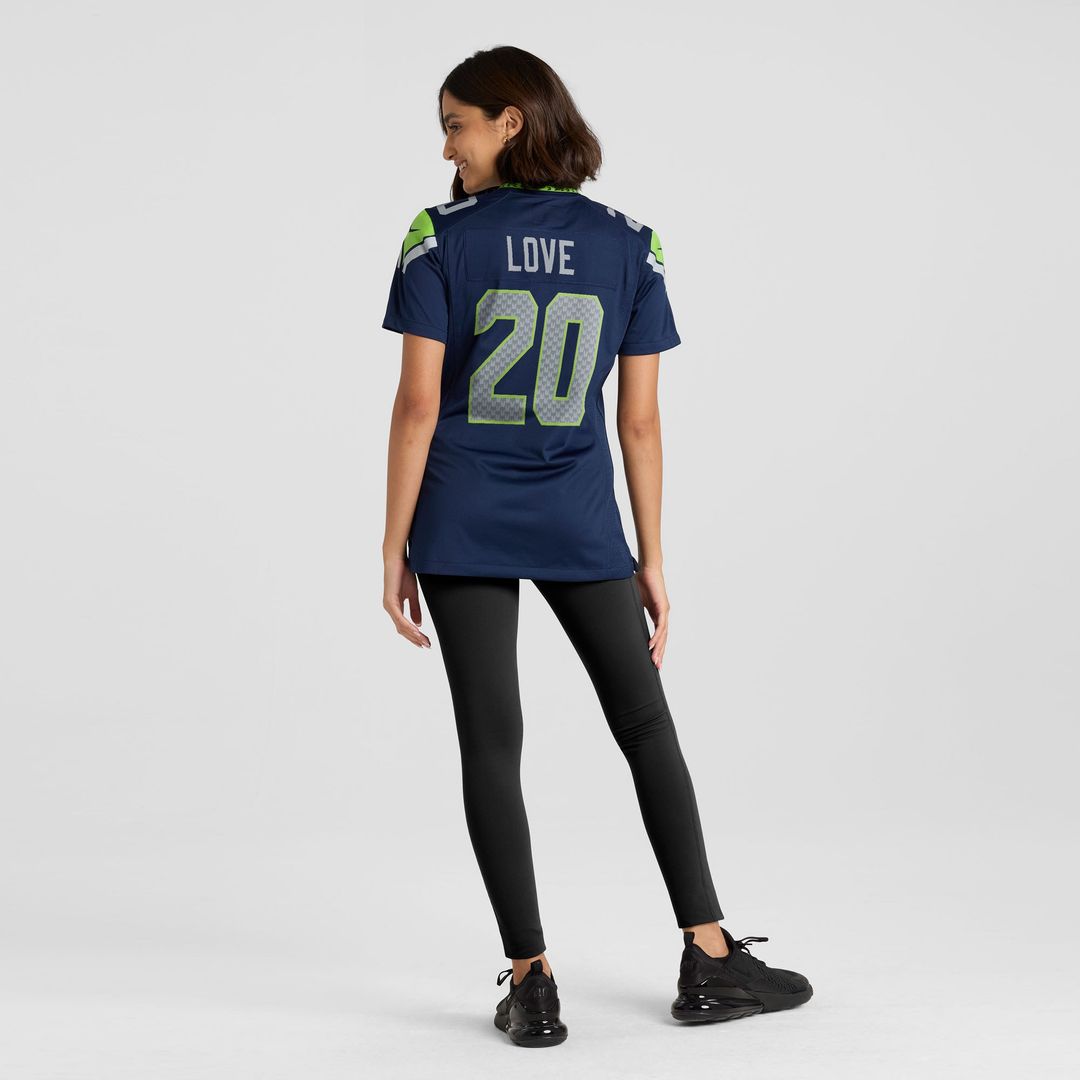 Julian Love Seattle Seahawks Nike Women's Throwback Player Game Jersey - Royal