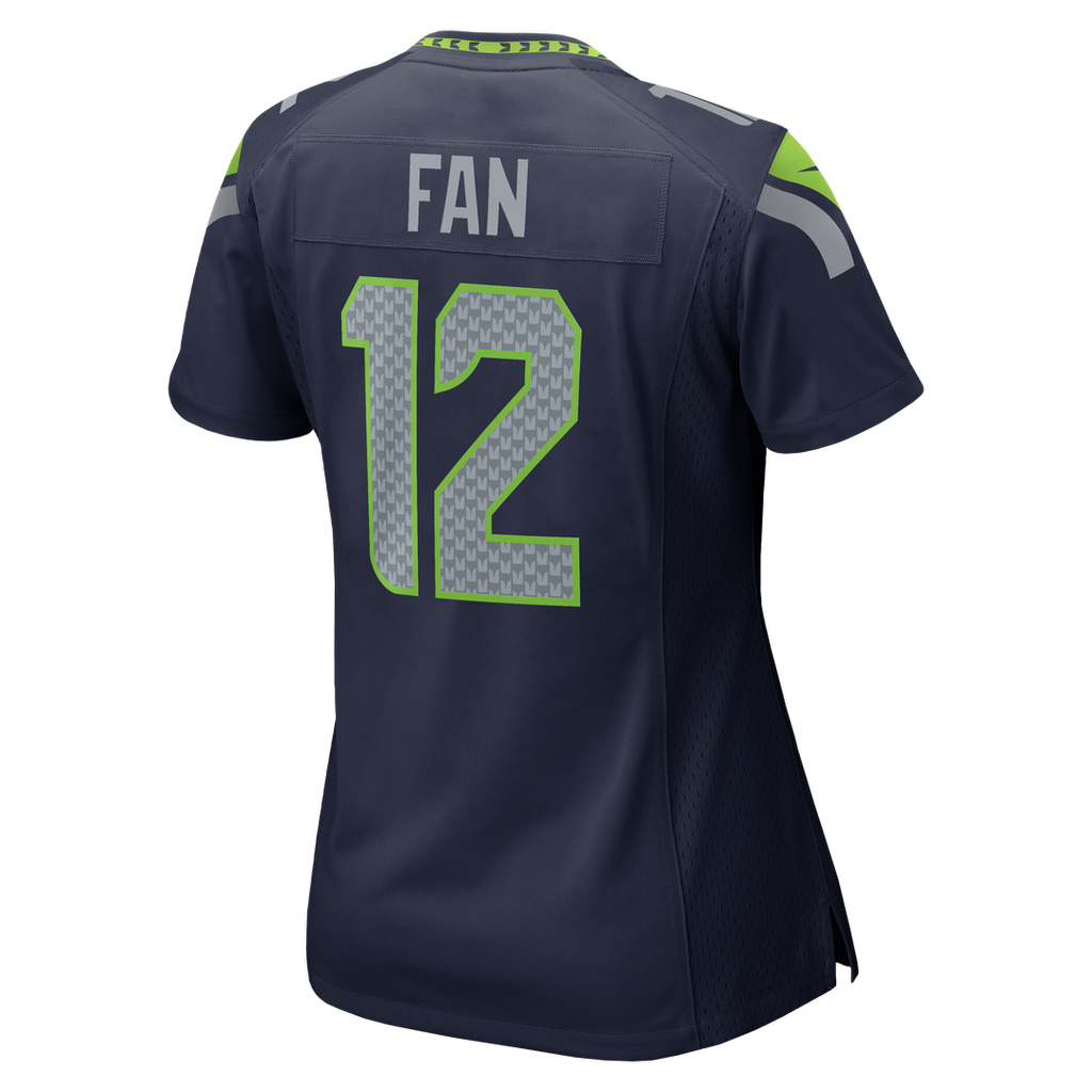 12s Seattle Seahawks Nike Women's Team Game Jersey - College Navy