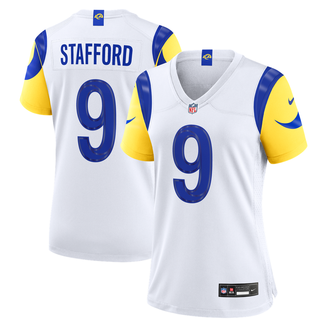 Matthew Stafford Los Angeles Rams Nike Women's Game Jersey - White