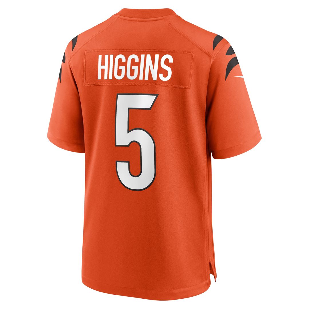 Tee Higgins Cincinnati Bengals Nike Alternate Game Jersey - Orange
