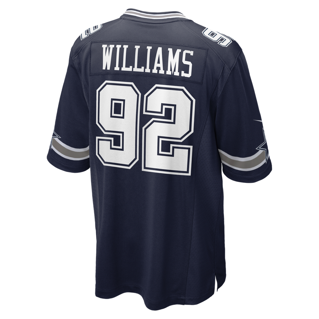 Quinnen Williams Dallas Cowboys Nike Team Game Jersey - Navy