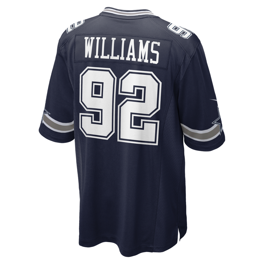 Quinnen Williams Dallas Cowboys Nike Team Game Jersey - Navy