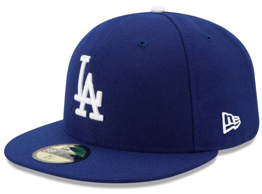 Men s Los Angeles Dodgers New Era Royal Authentic Collection On Field 59FIFTY Performance Fitted Hat Official Team Hat Sports Fan Cap Official NFL