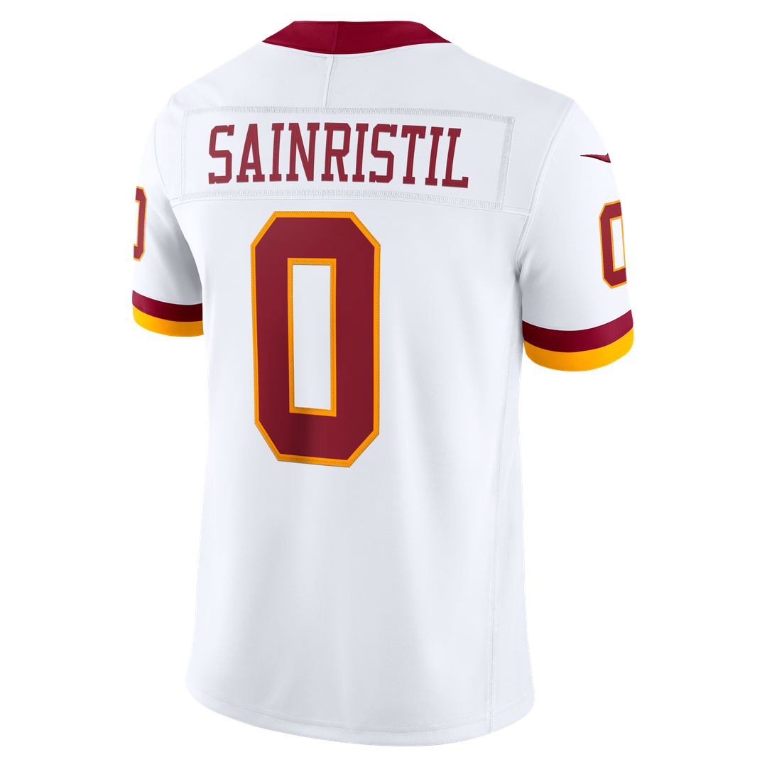 Mike Sainristil Washington Commanders Nike Vapor F.U.S.E. Stitched Limited Jersey - White