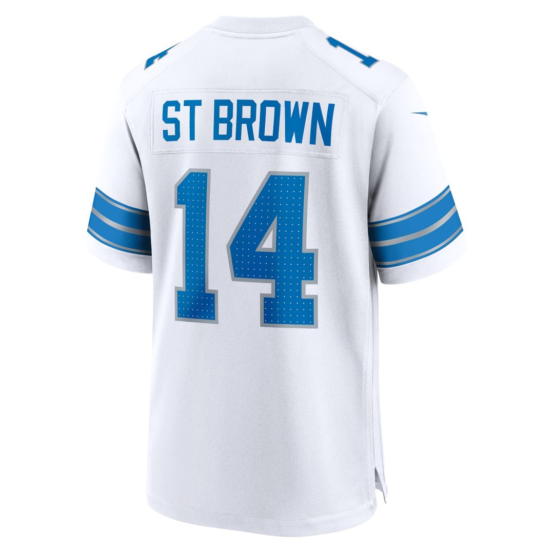 Amon-Ra St. Brown Detroit Lions Nike 2nd Alternate Game Jersey - Black