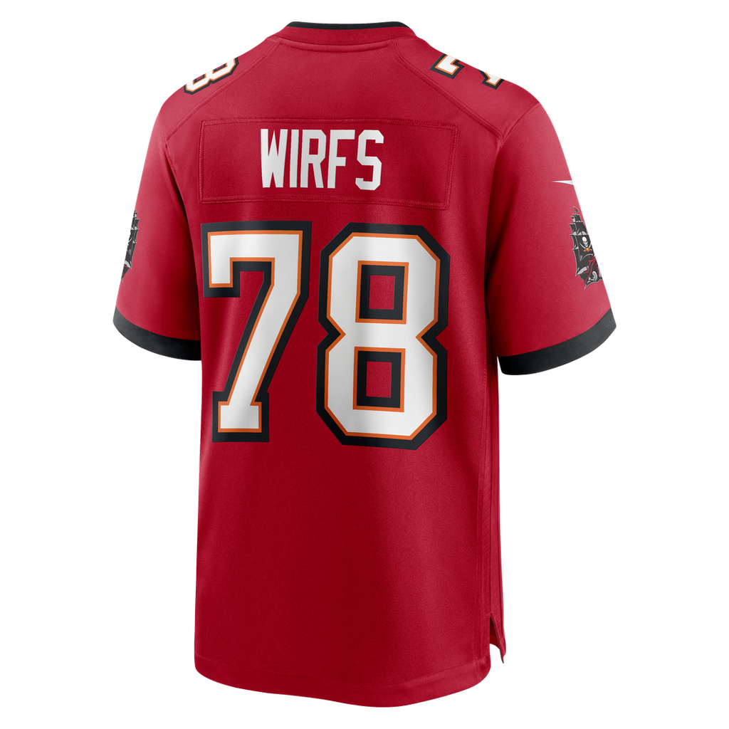 Tristan Wirfs Tampa Bay Buccaneers Nike Player Game Jersey - Red