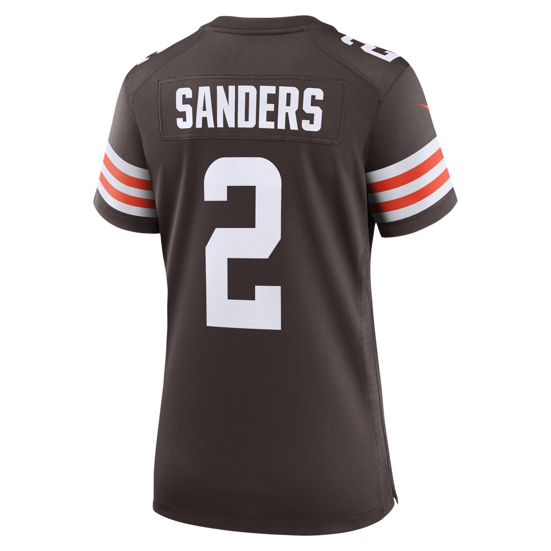 Shedeur Sanders Cleveland Browns Nike Women's Team Game Jersey -  Brown