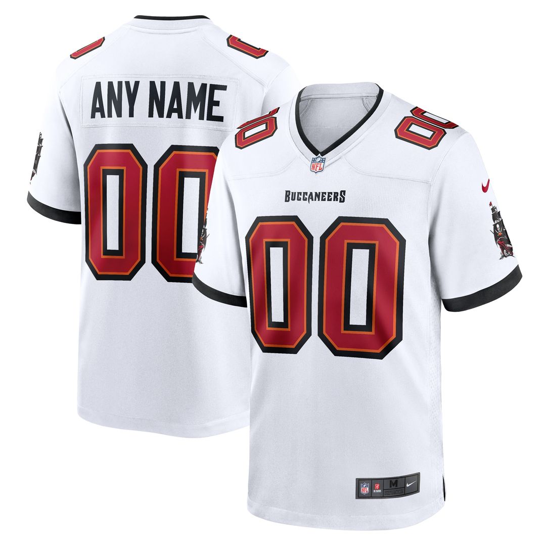 Tampa Bay Buccaneers Nike Alternate Custom Game Jersey - Pewter