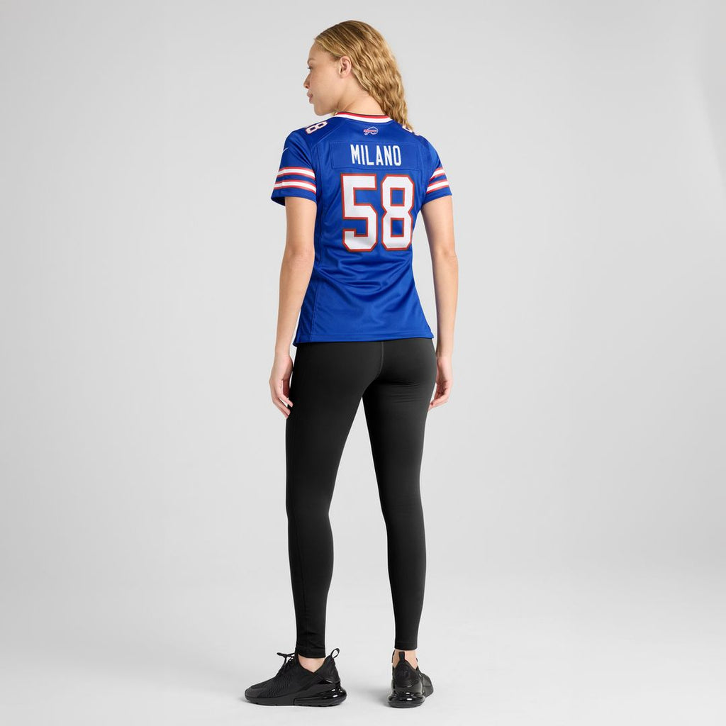 Matt Milano Buffalo Bills Nike Women's Game Jersey - Royal