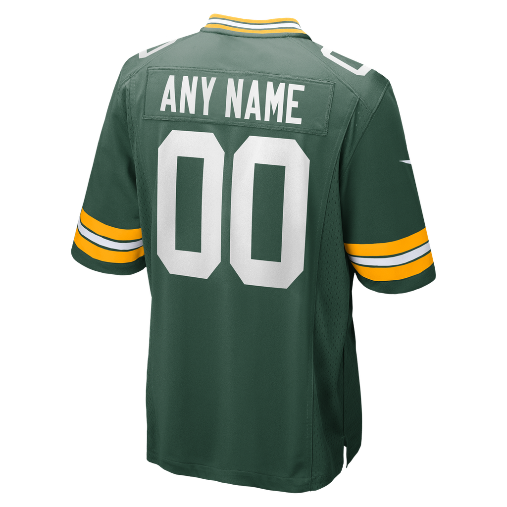 Green Bay Packers Nike Custom Game Jersey - Green
