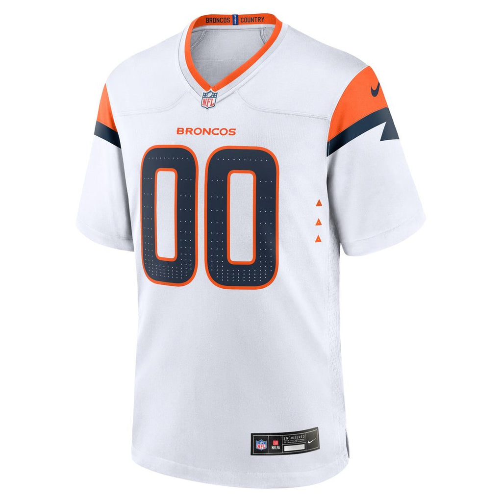 Denver Broncos Nike Team Custom Game Jersey - Orange
