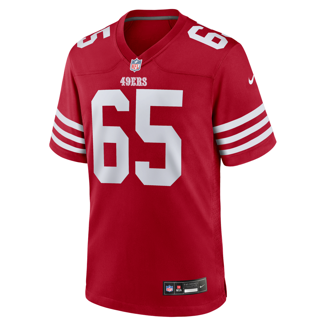 Drew Moss San Francisco 49ers Nike Team Game Jersey -  Scarlet