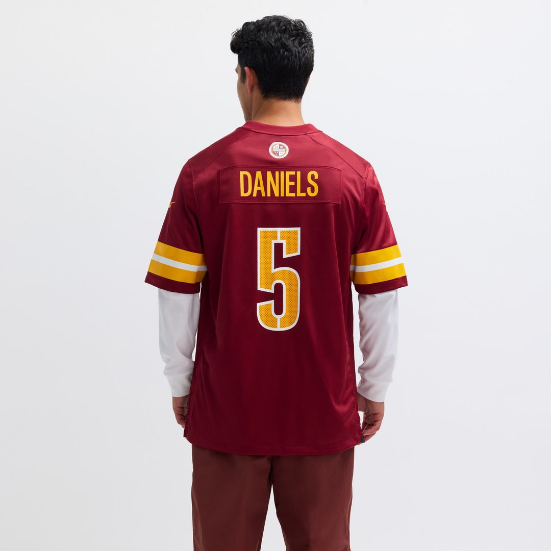 Jayden Daniels Washington Commanders Nike  Player Game Jersey - White