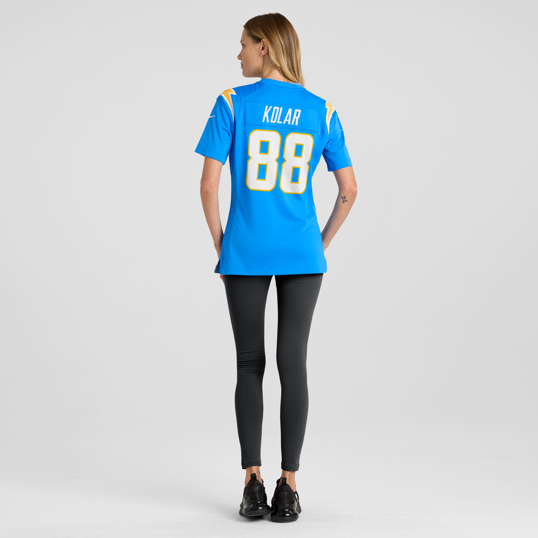 Charlie Kolar Los Angeles Chargers Nike Women's Team Game Jersey -  Powder Blue