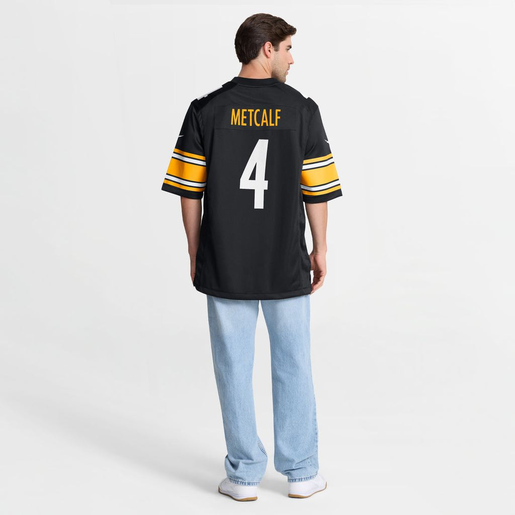DK Metcalf Pittsburgh Steelers Nike Game Player Jersey - Black