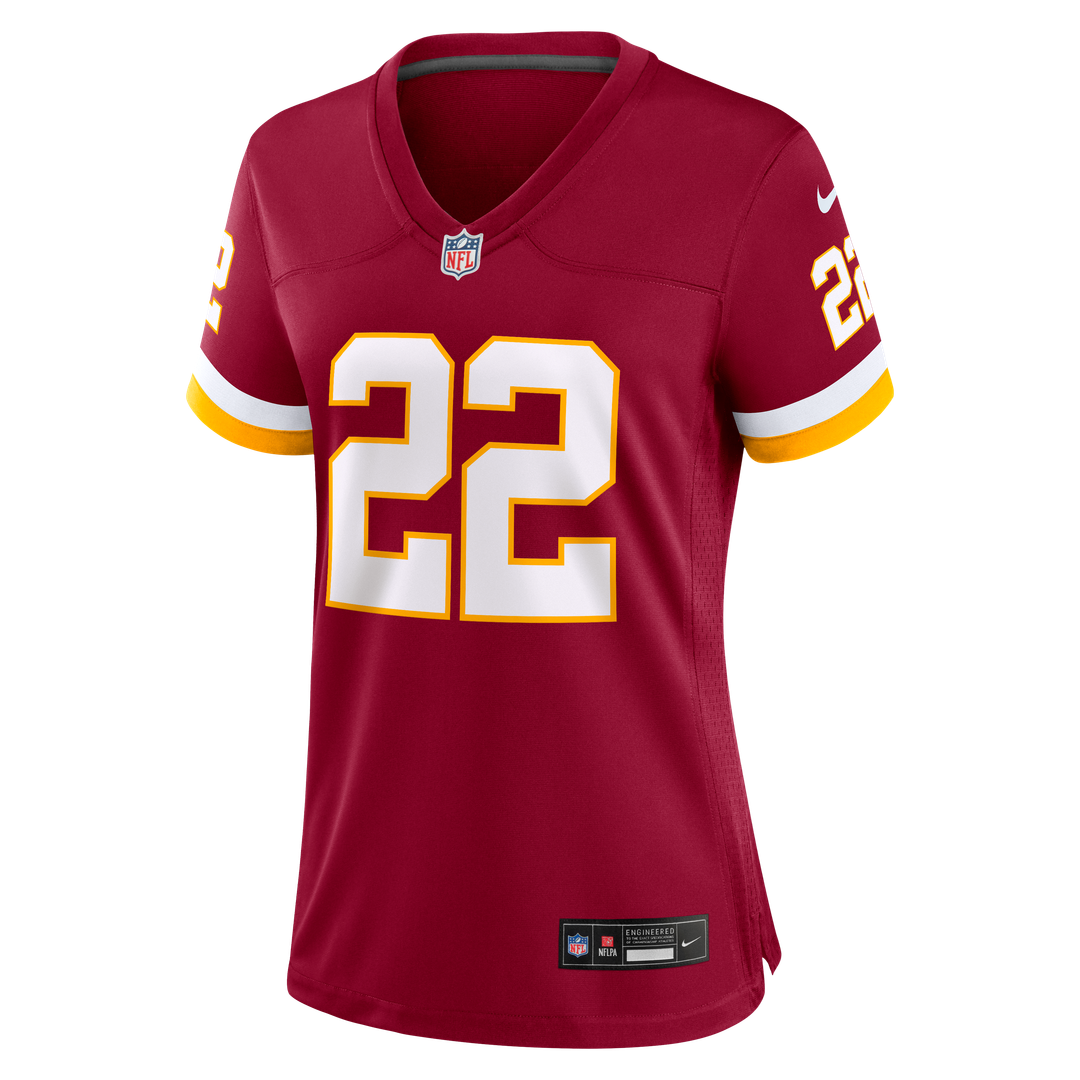 Jacory Croskey-Merritt Washington Commanders Nike Women's Game Super Bowl Era Jersey - White