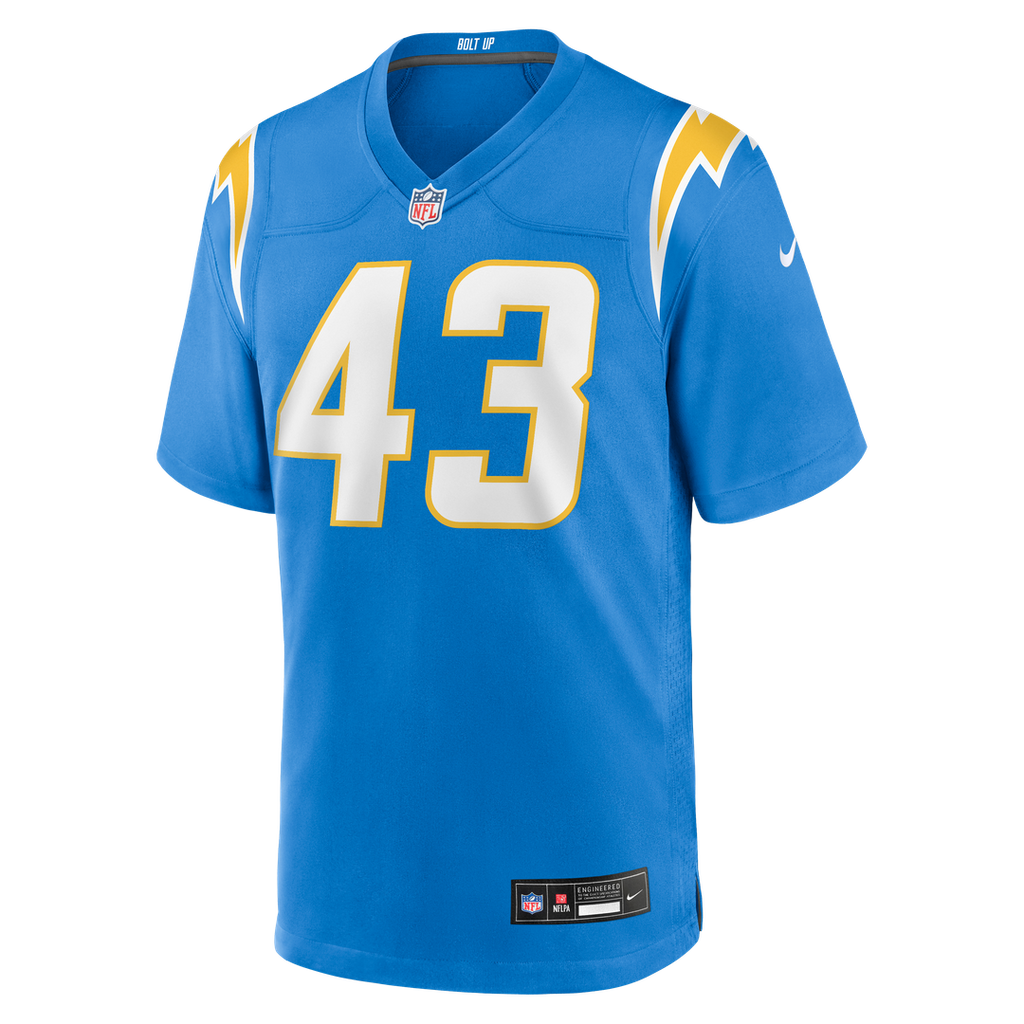 Michael Davis Los Angeles Chargers Nike Game Jersey - Powder Blue
