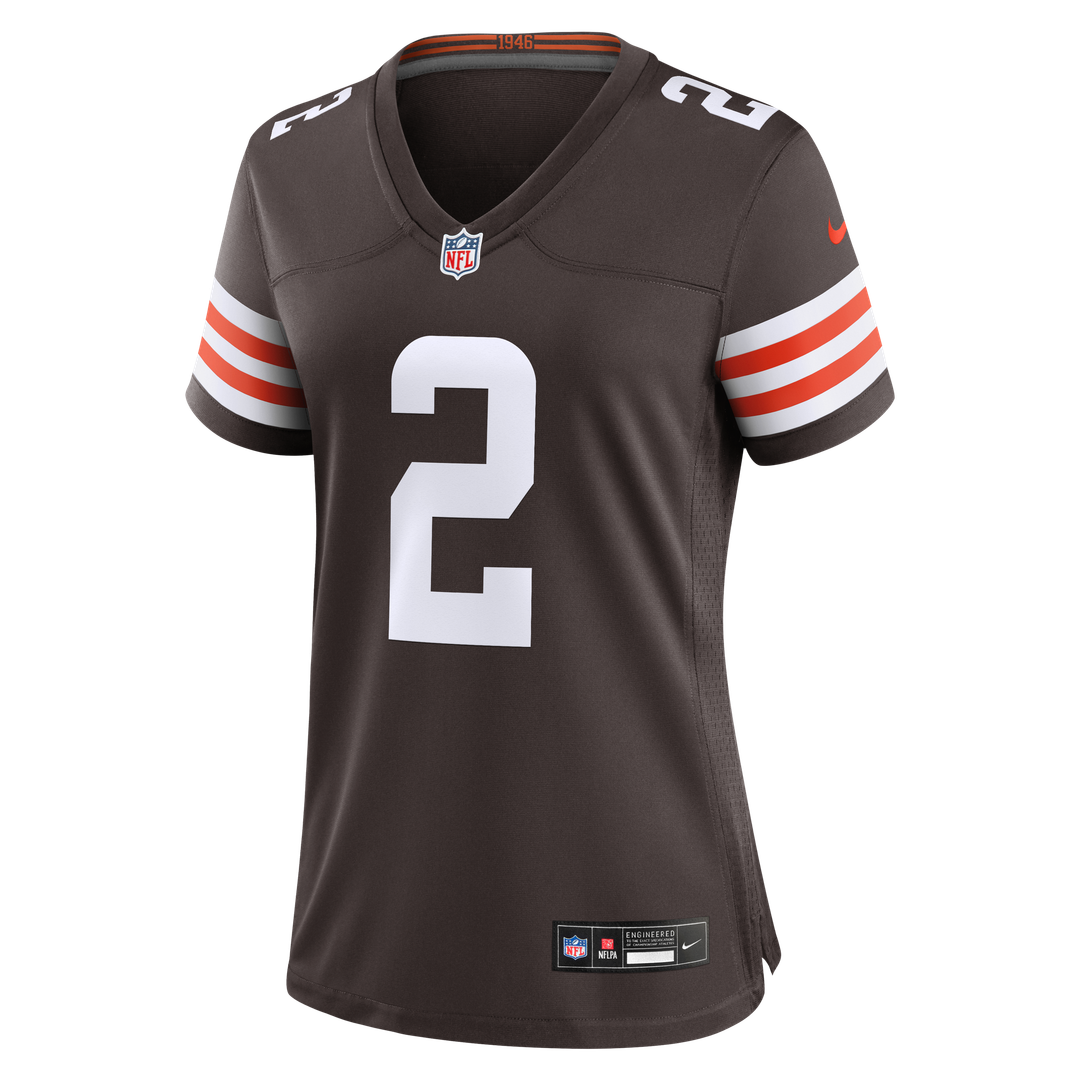 Shedeur Sanders Cleveland Browns Nike Women's Team Game Jersey -  Brown