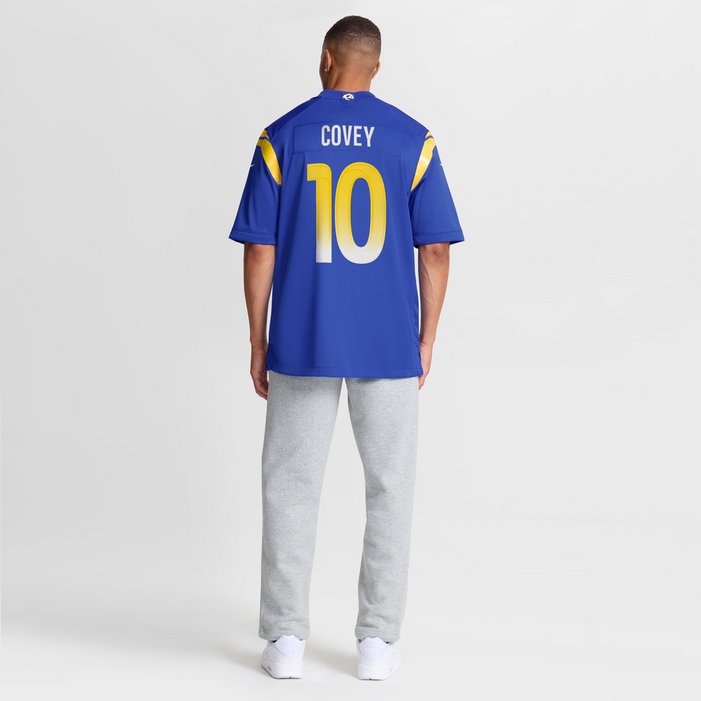 Britain Covey Los Angeles Rams Nike Team Game Jersey -  Royal