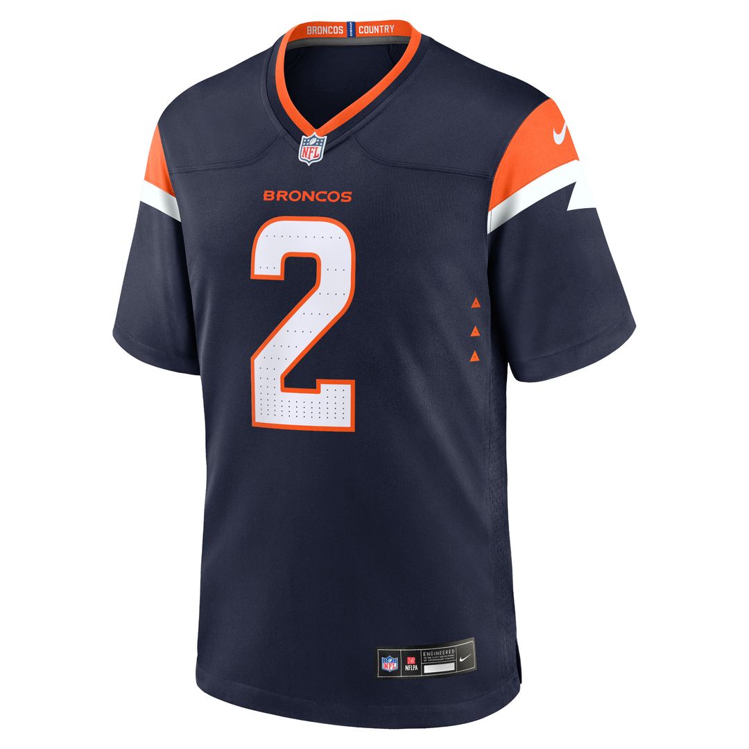 Patrick Surtain II Denver Broncos Nike Team Game Jersey - Orange