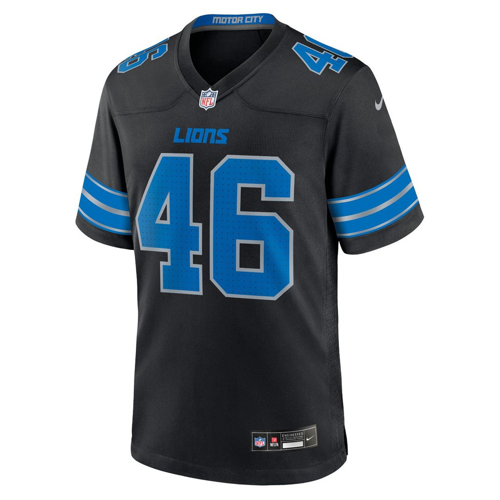 Jack Campbell Detroit Lions Nike Game Jersey - Blue