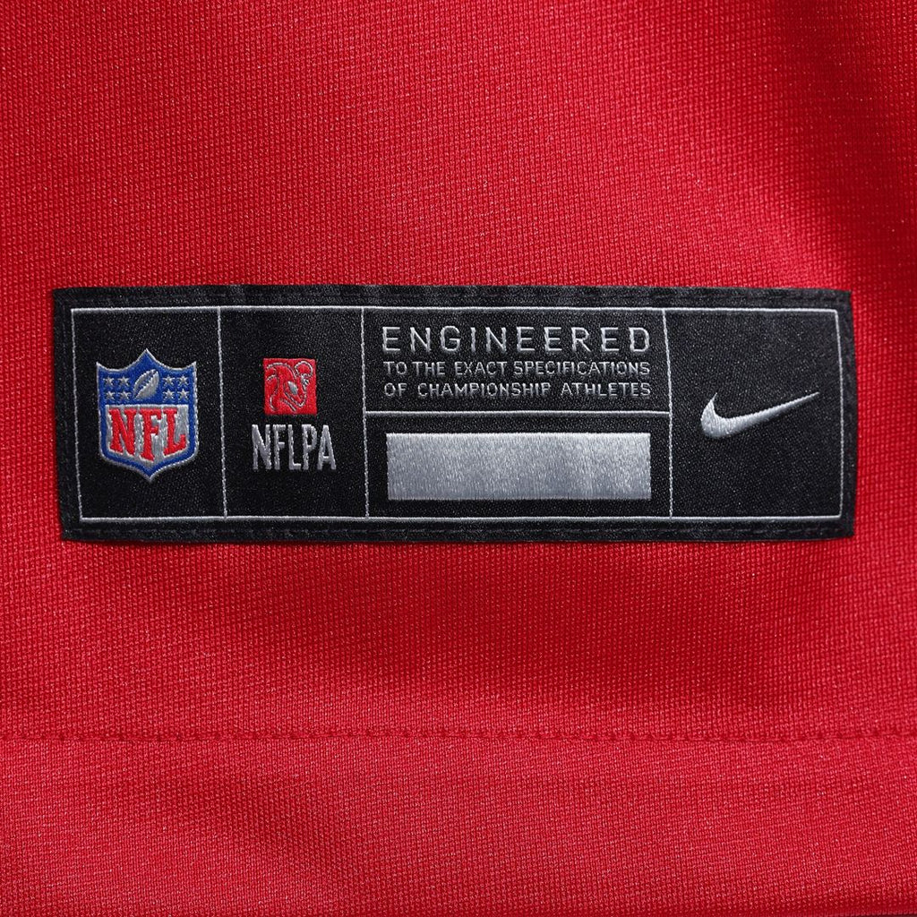 Jaxson Dart New York Giants Nike Alternate Century Red Game Jersey - Red