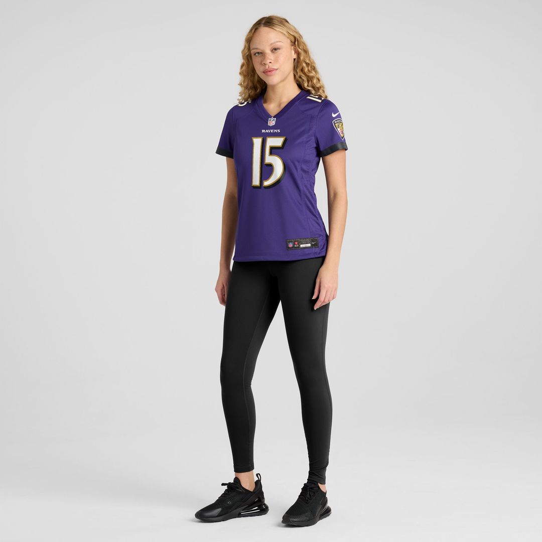 Cooper Rush Baltimore Ravens Nike Women's Team Game Jersey -  Purple