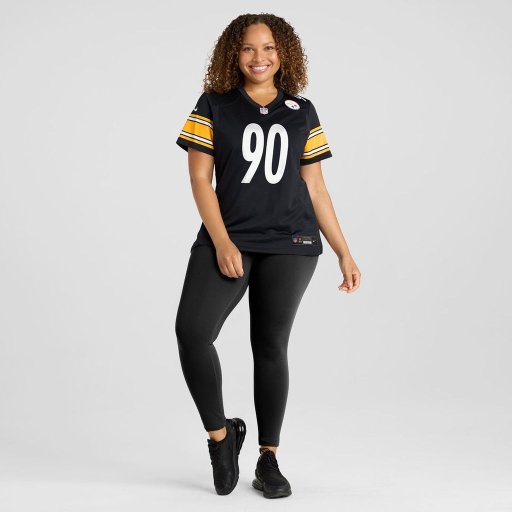 T.J. Watt Pittsburgh Steelers Nike Women's Game Jersey - Black