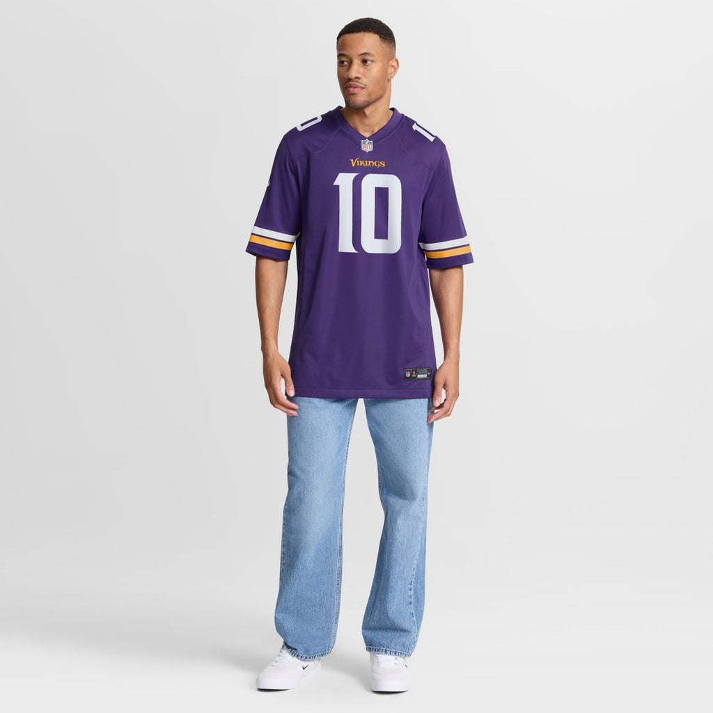 Fran Tarkenton Minnesota Vikings Nike Game Retired Player Jersey - Purple