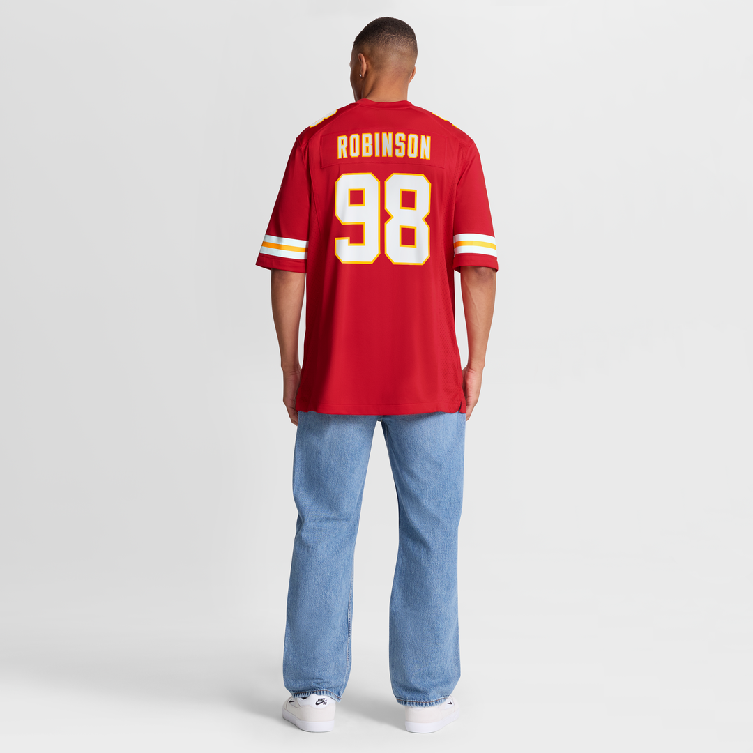 Janarius Robinson Kansas City Chiefs Nike Team Game Jersey -  Red