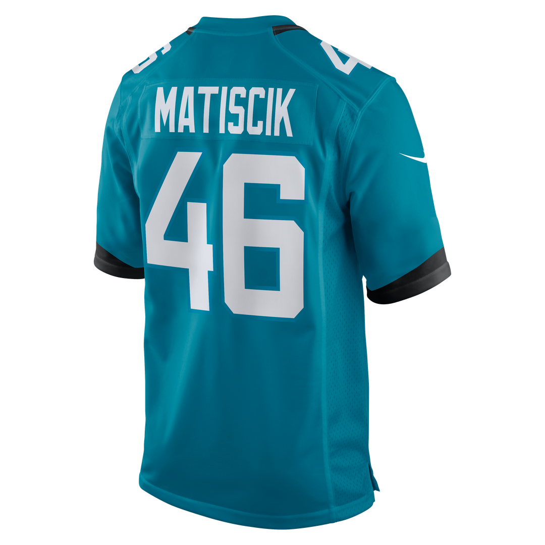 Ross Matiscik Jacksonville Jaguars Nike Alternate Game Jersey - Black