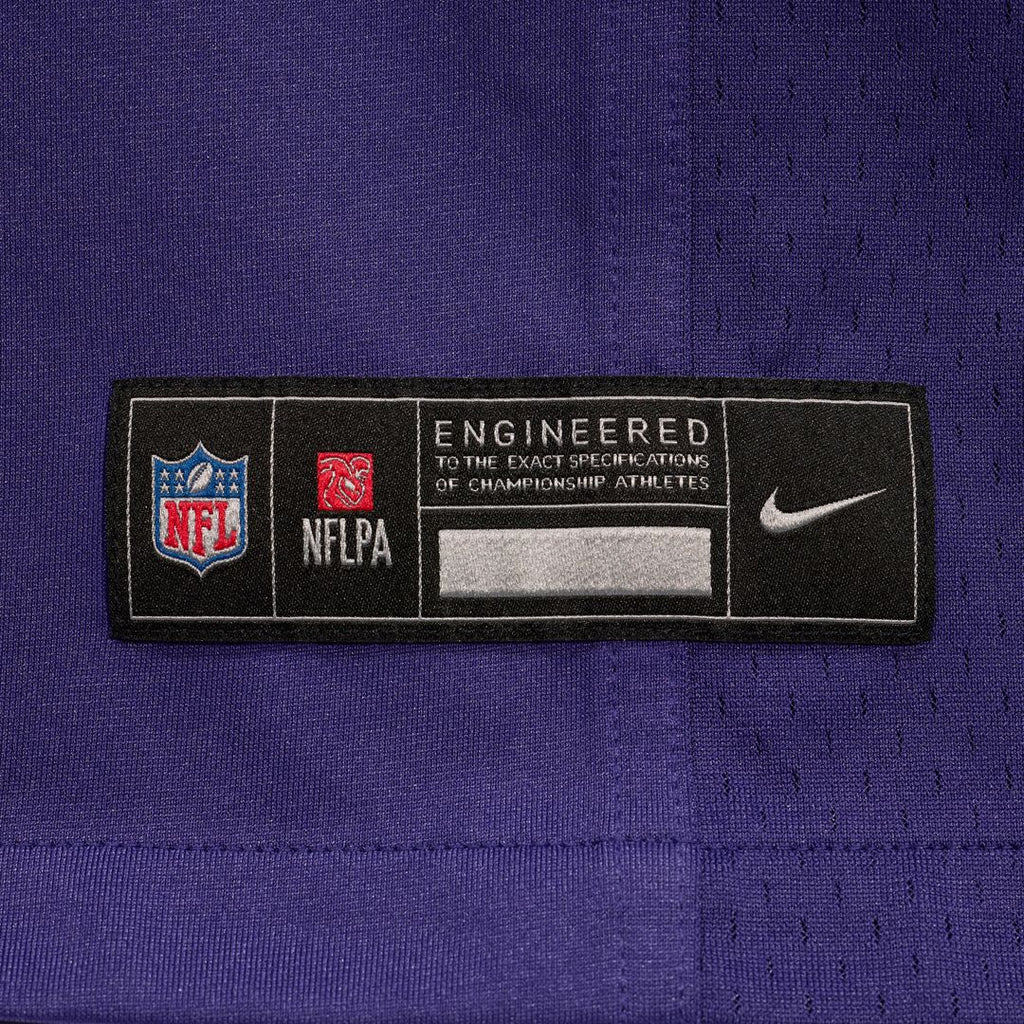 Jay Higgins IV Baltimore Ravens Nike Team Game Jersey -  Purple