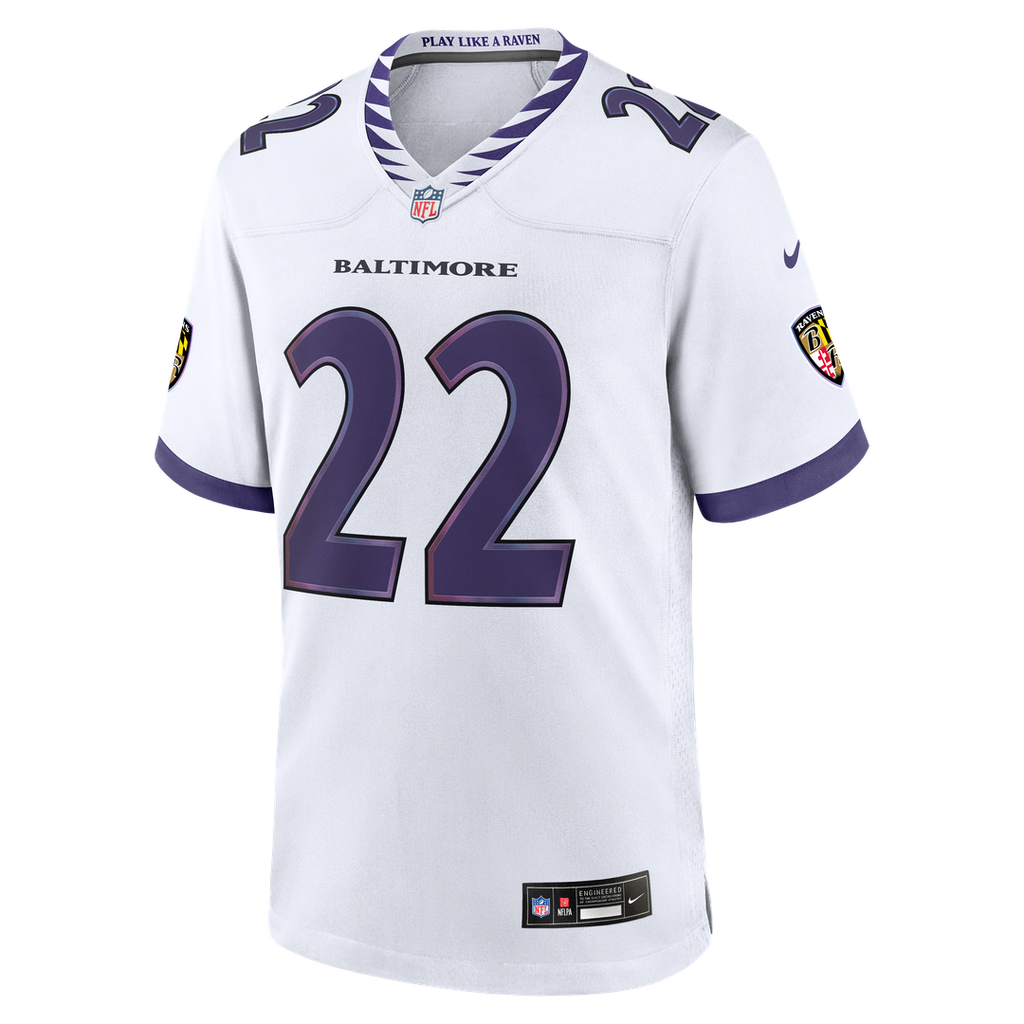 Derrick Henry Baltimore Ravens Nike Alternate Game Jersey - Purple