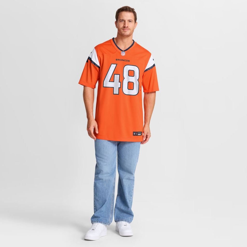 Mitchell Fraboni Denver Broncos Nike Team Game Jersey -  Orange