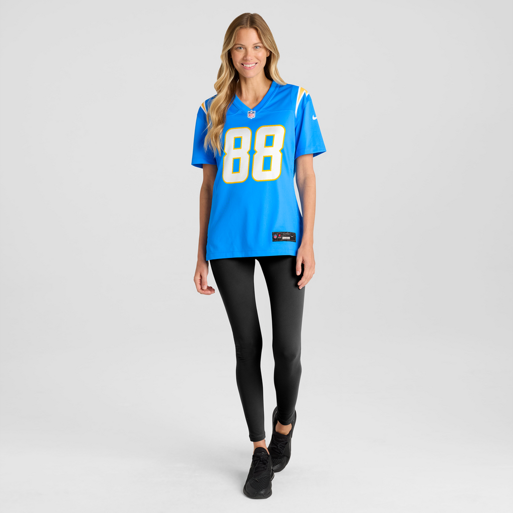 Charlie Kolar Los Angeles Chargers Nike Women's Team Game Jersey -  Powder Blue