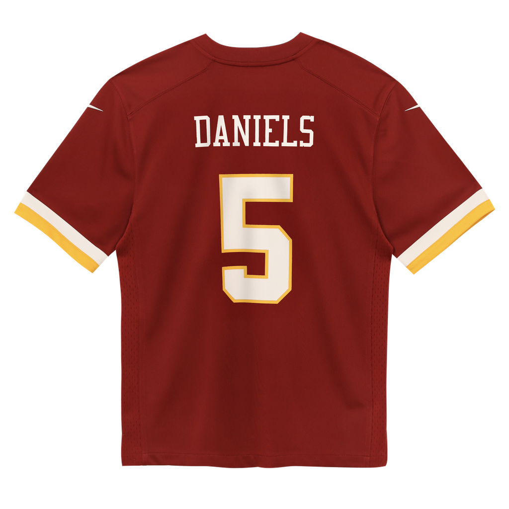 Jayden Daniels Washington Commanders Nike Preschool Alternate Game Jersey - Black