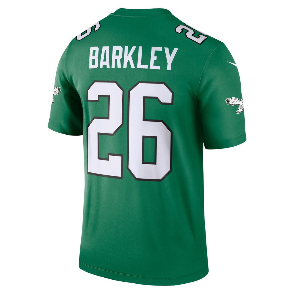 Saquon Barkley Philadelphia Eagles Nike Legend Player Performance Top - Kelly Green