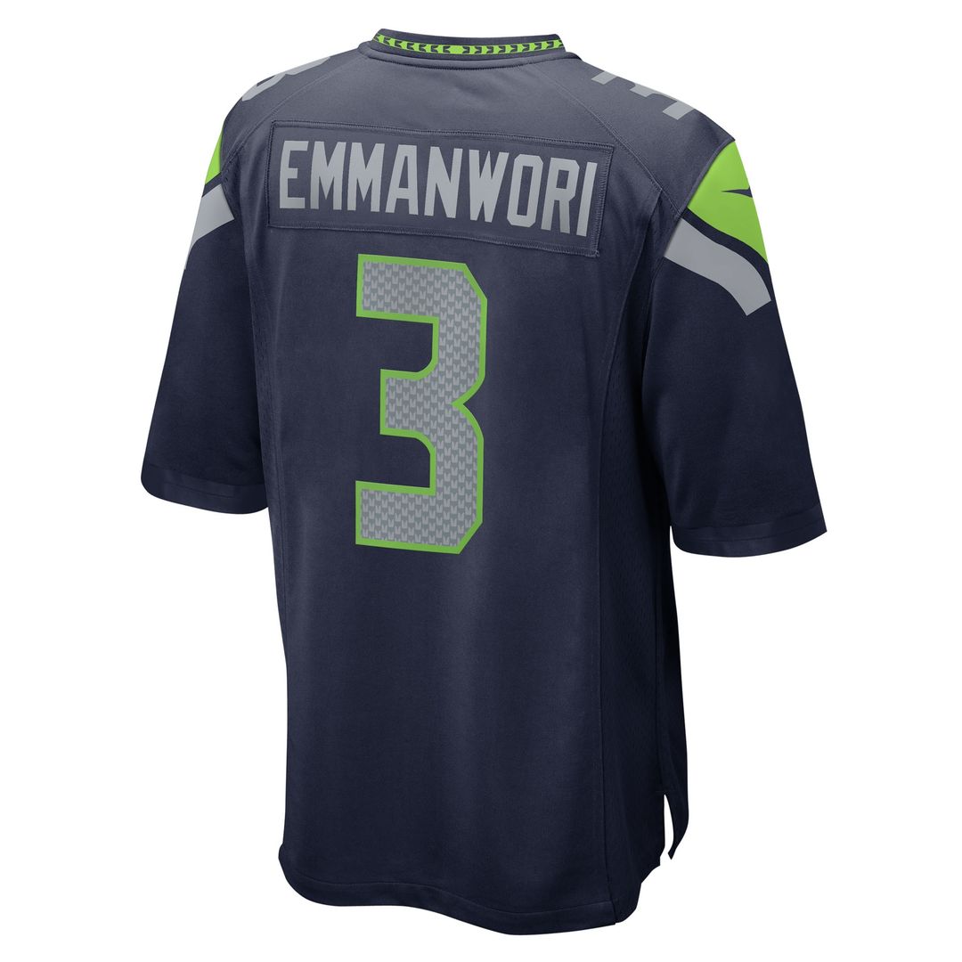 Nick Emmanwori Seattle Seahawks Nike Team Game Jersey -  College Navy