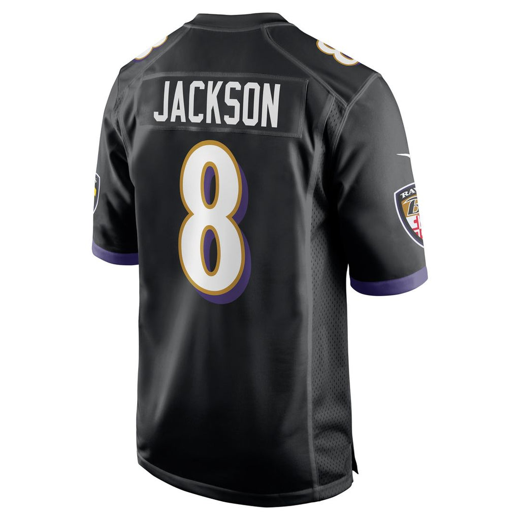 Lamar Jackson Baltimore Ravens Nike Alternate Game Jersey - Purple